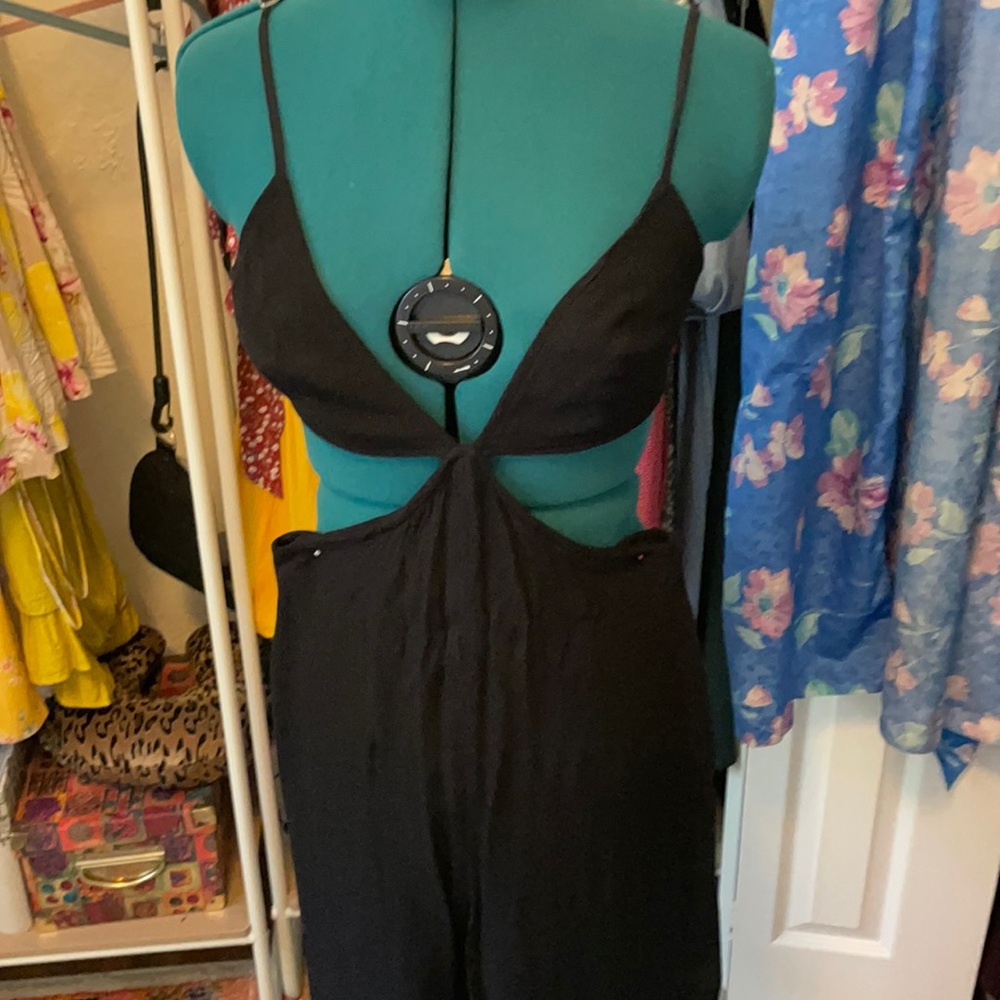 Black jumpsuit